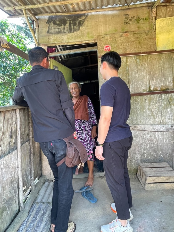 Mak Don — warga Tanjung Pinang, penerima manfaat program IPTI